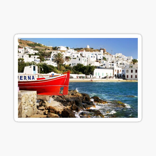 Item preview, A port in the Aegean. Mykonos, Greece.  designed and sold by Sara Sanchez PHOTO.