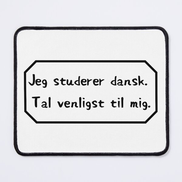 Item preview, I am learning Danish, please speak to me. designed and sold by Aooms123.
