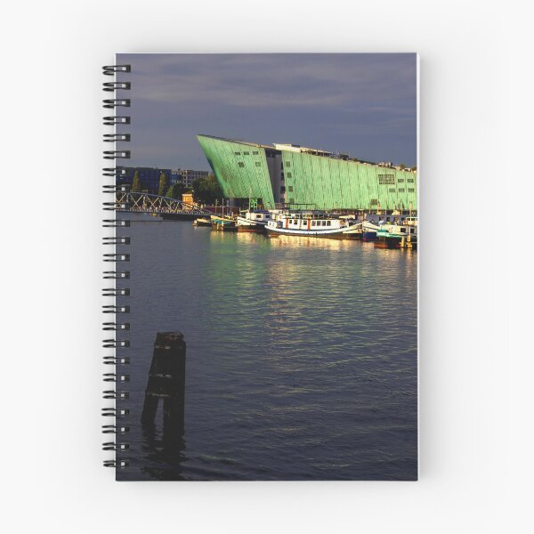 Item preview, Netherlands Sunset at the Nemo Museum in Amsterdam designed and sold by nbrandsberg.