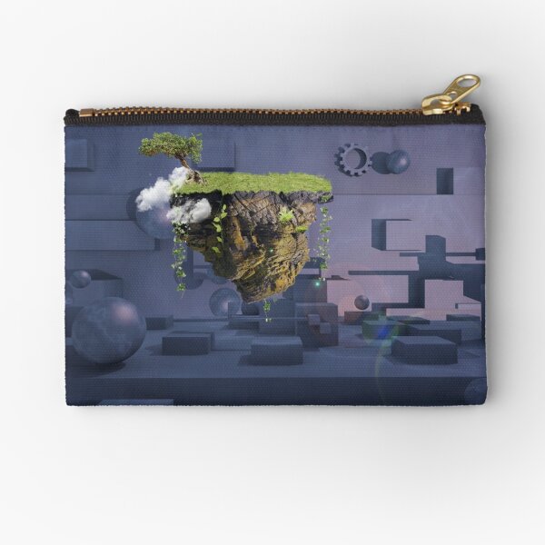 Floating Island Zipper Pouch