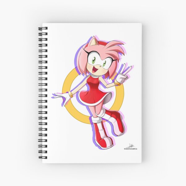 Amy Rose Sonic X - King Boom Boo Spiral Notebook for Sale by GhoulDust