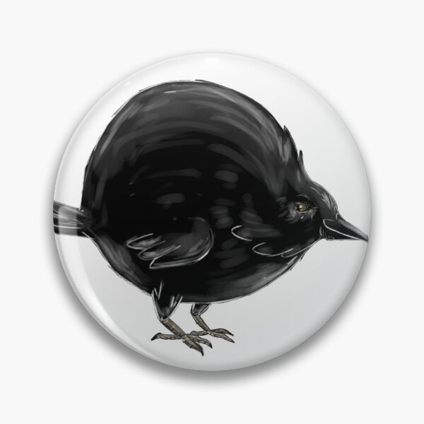 Item preview, Chonky Crow - Chonk Series (no text) designed and sold by Aardboi.