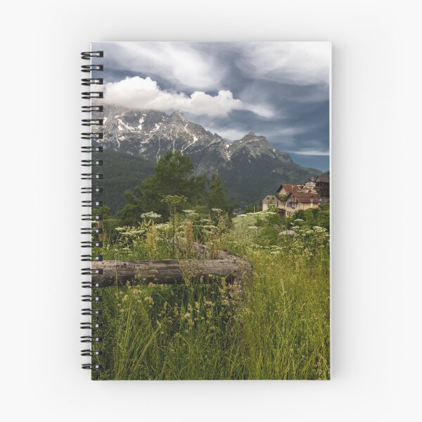 Item preview, Dolomite Hamlet in Wildflowers designed and sold by nbrandsberg.