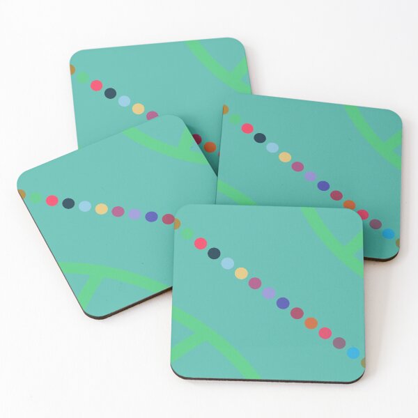 Item preview,  Colorful line of dots designed and sold by kholdaway21.