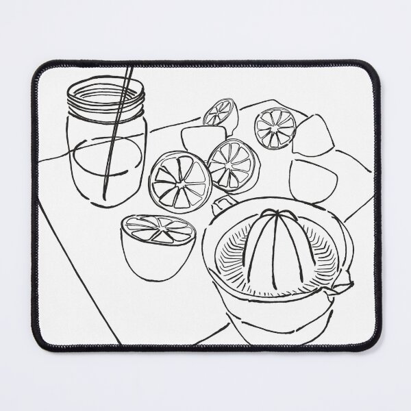 Item preview, fresh squeezed lemon juice (black) designed and sold by kim tang.