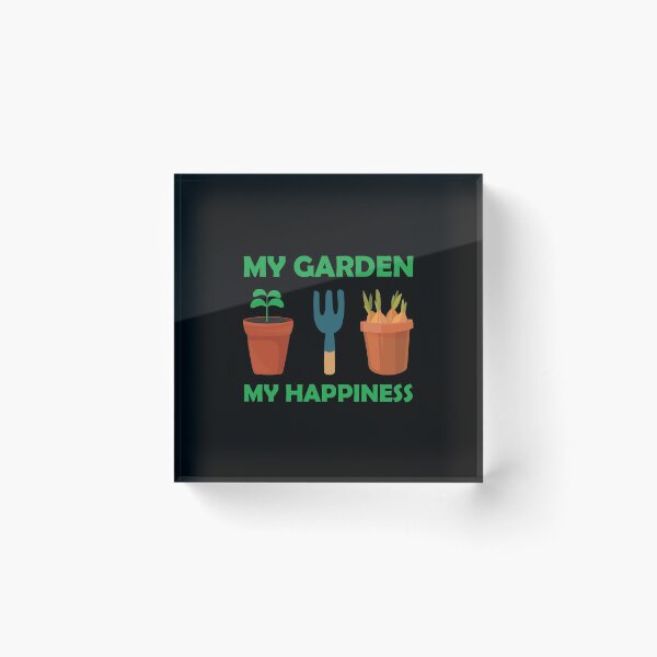 Item preview, My Garden My Happiness designed and sold by 8-COUNT Co. Clothing.