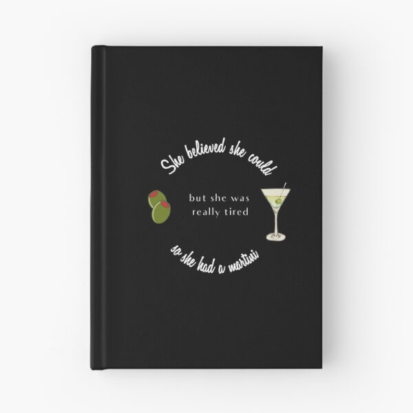 Item preview, She believed She Could So She Had a Martini designed and sold by Swigalicious.