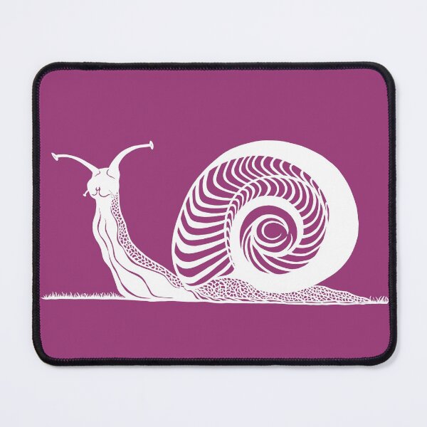 Item preview, Snail in Grass | Mollusk Design designed and sold by Monochromatics by Corie Mae Dark.