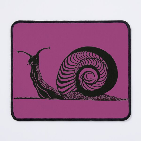 Item preview, Snail in Grass | Mollusk Design designed and sold by Monochromatics by Corie Mae Dark.