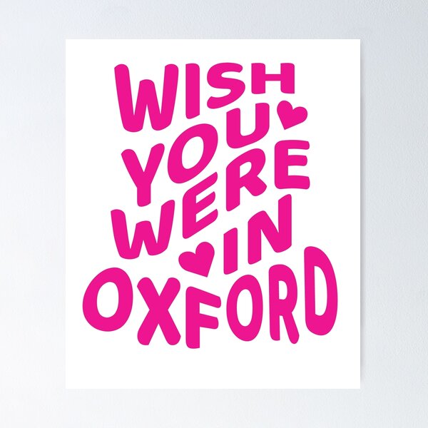 Item preview, Wish You Were in Oxford designed and sold by mabodeelycreate.