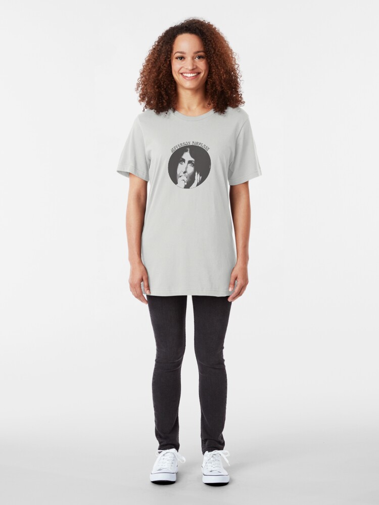 Alternate view of Jefferson Airplane (Grace Slick) Slim Fit T-Shirt