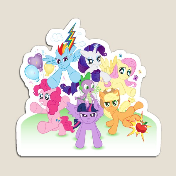My Little Pony - The Mane 6 Magnet