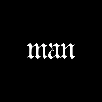 Artwork thumbnail, Man Gothic White by GraphixCart