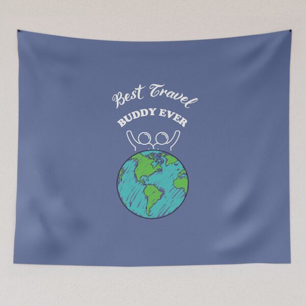 Item preview, Best Travel Buddy Ever Tshirt designed and sold by KODGraphics.
