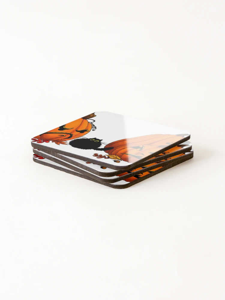 Thumbnail 4 of 5, Coasters (Set of 4), Spoops and Spooks designed and sold by Rey Mehlhorn.