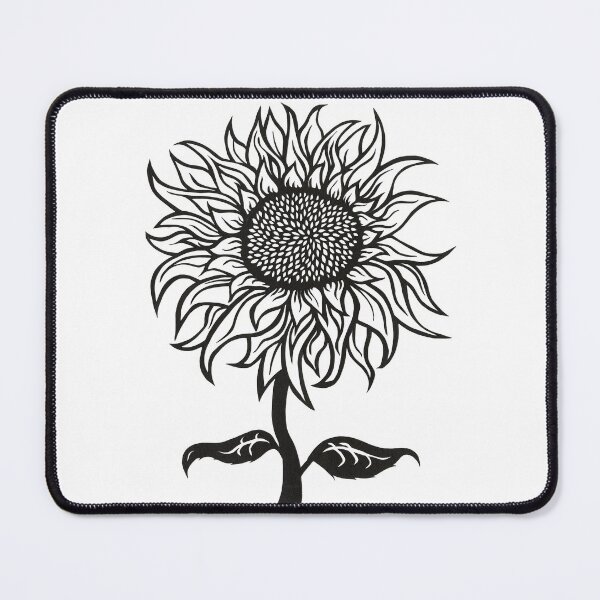Item preview, Sunflower | Floral Design designed and sold by Monochromatics by Corie Mae Dark.