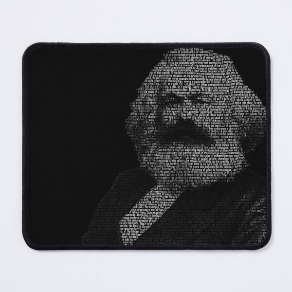 Item preview, Karl Marx Word Portrait - using a passage from 'Das Kapital' designed and sold by goldenanchor.