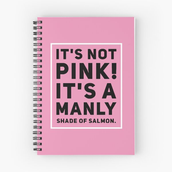 Item preview, it's not pink ! it's a manly shade of salmon. designed and sold by MK3DESIGN.