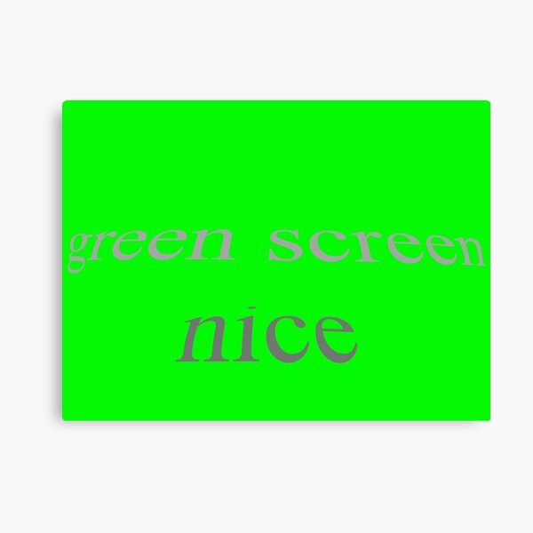 Green Screen Canvas Print by s6ads  Green screen backgrounds, Chroma key, Green  screen video backgrounds