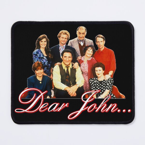 Item preview, Retro 80s Throwback Dear John Cast Tribute designed and sold by 90snerd.