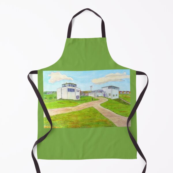 Item preview, 587 - THE BATTERY, BLYTH BEACH - DAVE EDWARDS - COLOURED PENCILS -  2021  designed and sold by BLYTHART.