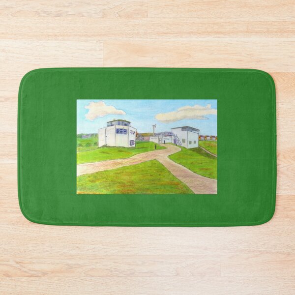 Item preview, 587 - THE BATTERY, BLYTH BEACH - DAVE EDWARDS - COLOURED PENCILS -  2021  designed and sold by BLYTHART.