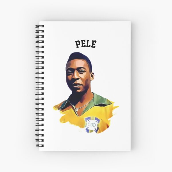 Zidane Maradona Pele Spiral Notebook