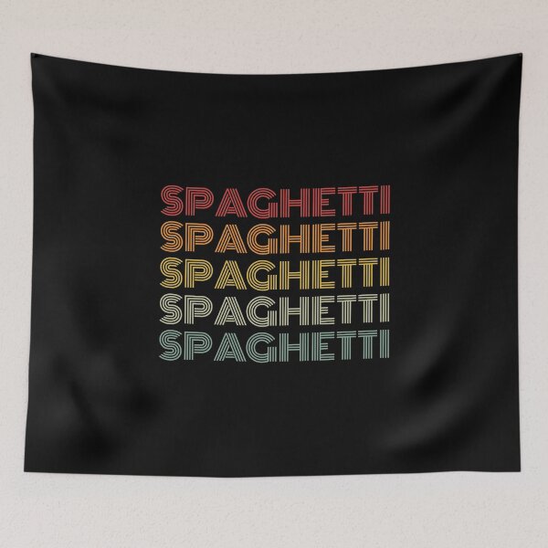 Item preview, Spaghetti Retro Style designed and sold by MariosNydras.