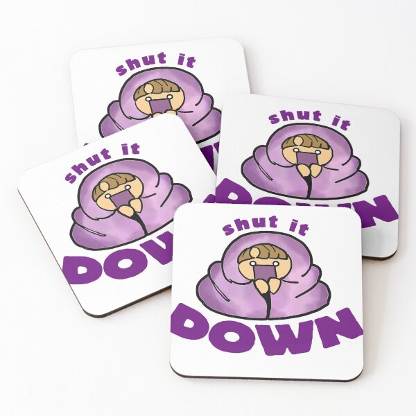 Item preview, Shut it Down designed and sold by MellyMoDoodles.