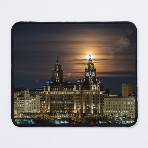Item preview, Moonrise over Liverpool designed and sold by Dominic Shaw-McIver.