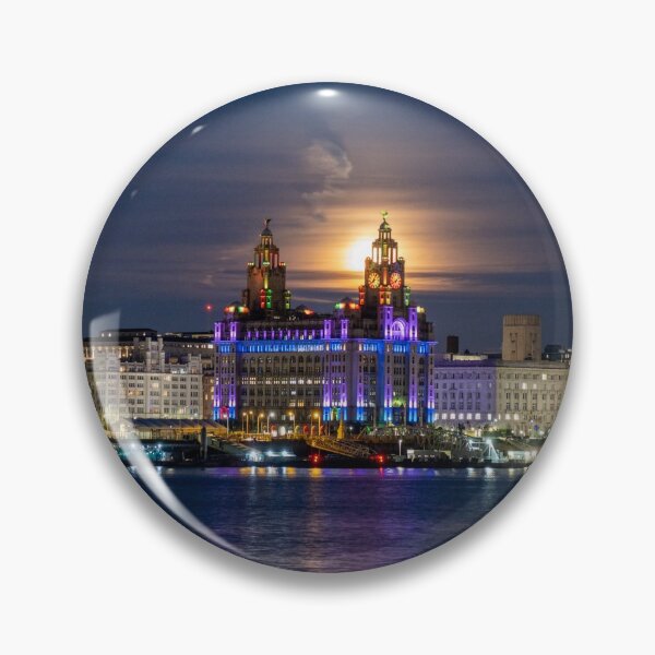Item preview, Moonrise over Liverpool designed and sold by Dominic Shaw-McIver.