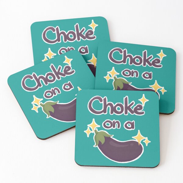 Item preview, Choke on a insert eggplant emoji  designed and sold by TEDGLOBAL99.