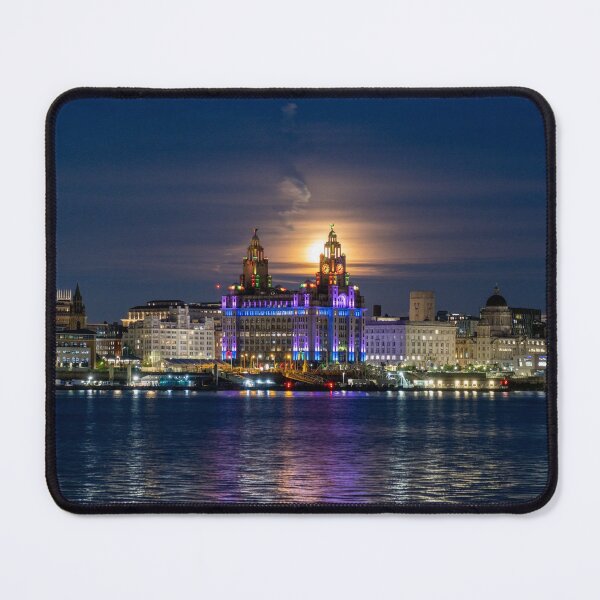 Item preview, Moonrise over Liverpool designed and sold by Dominic Shaw-McIver.