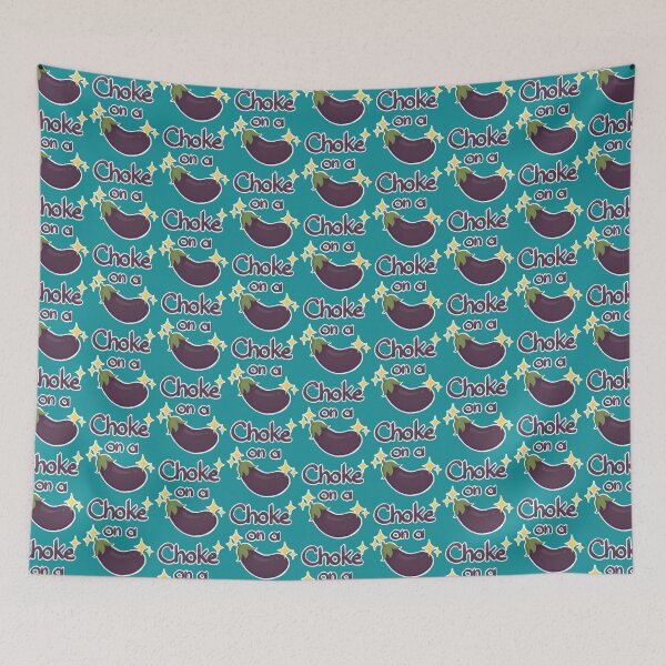Item preview, Choke on a insert eggplant emoji  designed and sold by TEDGLOBAL99.