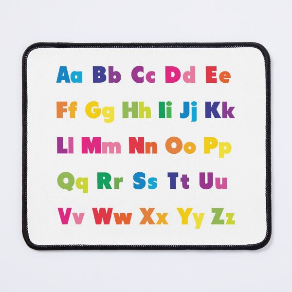 Item preview, Alphabet rainbow BRIGHTS! Learn Your ABCs designed and sold by candymoondesign.
