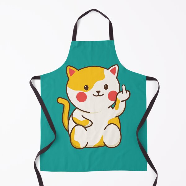 Item preview, cute cat fuck off emoji kawaii designed and sold by TEDGLOBAL99.