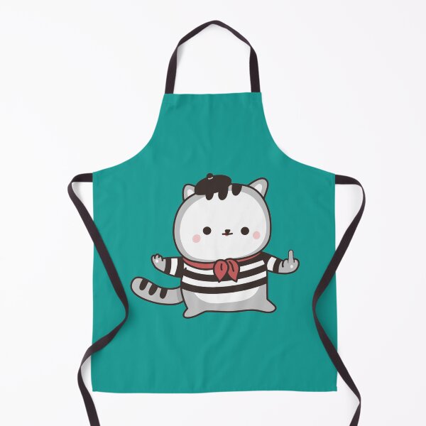 Item preview, french cute kawaiicat fuck off emoji  designed and sold by TEDGLOBAL99.