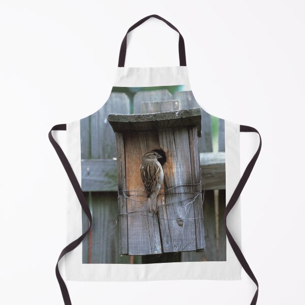 Item preview, House Sparrow Returns Home designed and sold by Bill Spengler's Photographic Thoughts.