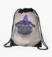Peppa Pug Hates Halloween Drawstring Bag