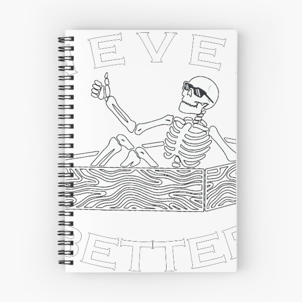 Item preview, never better skeleton skull halloween party skulls designed and sold by Sun Rise.