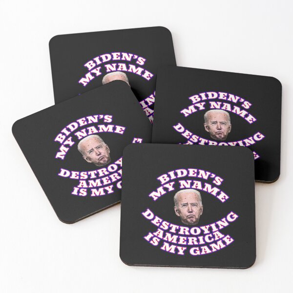 Item preview, BIDEN'S MY NAME DESTROYING AMERICA IS MY GAME designed and sold by carolina1.