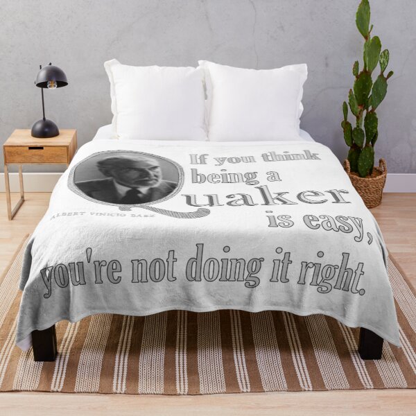 Item preview, If You Think Being A Quaker Is Easy ~ Albert Vinicio Báez designed and sold by GabiClayton.