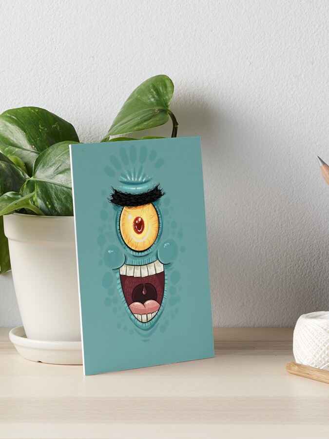 Plankton Spongebob squarepants Poster for Sale by DrawForFunYt