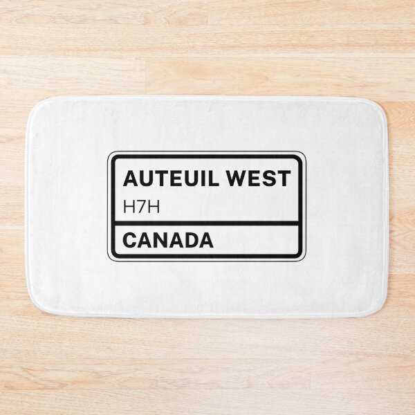 Item preview, Auteuil West	H7H Zip Code  designed and sold by Rajadrone.