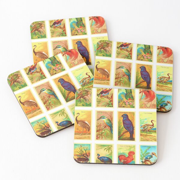 Item preview, Bird Vintage Stickers Pattern  designed and sold by RafaelLima7.