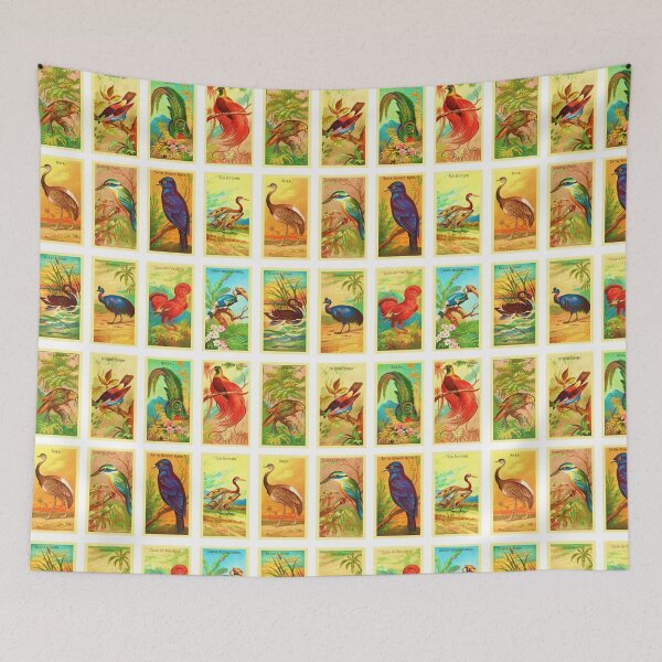 Item preview, Bird Vintage Stickers Pattern  designed and sold by RafaelLima7.