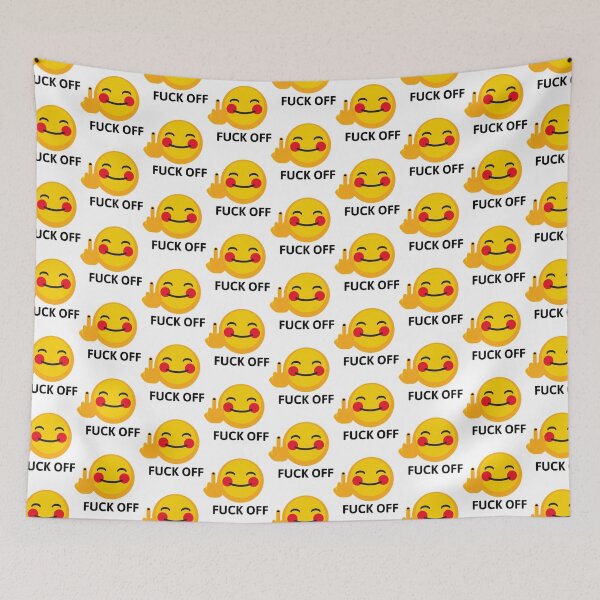 Item preview, Fuck Off Emoji But Looks Nice  designed and sold by TEDGLOBAL99.