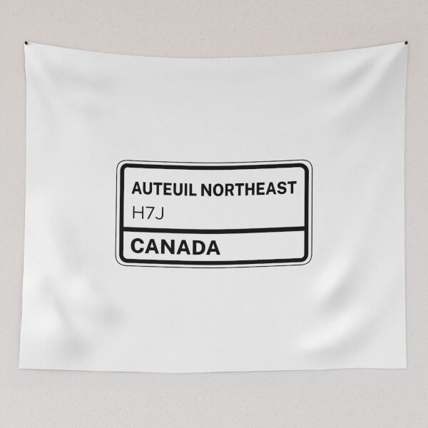Item preview, Auteuil Northeast	H7J Zip Code  designed and sold by Rajadrone.