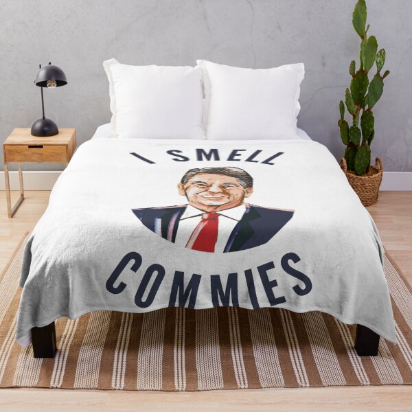 Item preview, I Smell Commies - Funny Ronald Reagan designed and sold by Club7Studios.