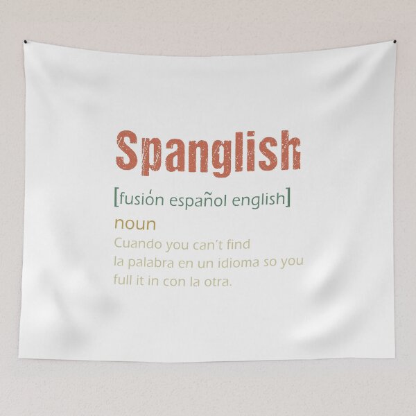 Item preview, Spanglish Latina Mexican Spanish Teacher Puerto Rico Chicana designed and sold by Dream-bubble.